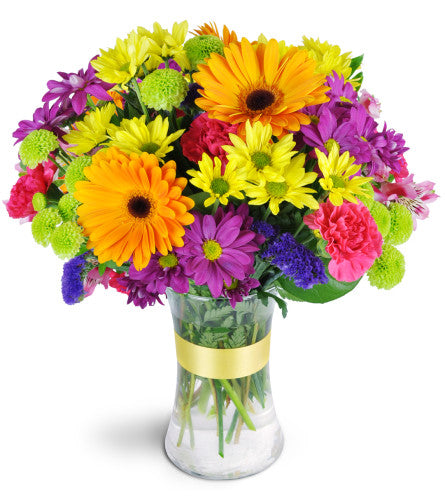 Radiant Rainbow vase